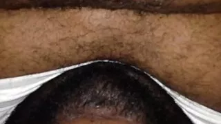 Big load in mouth and face.