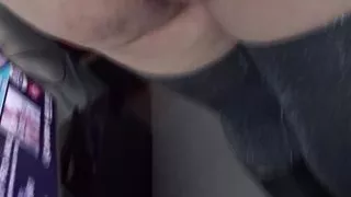 latex bessy ass walk POV