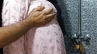 New Desi Quicly Fuck with my Cute Sexy Secretary in the office bathroom