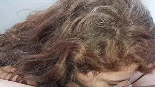 Einen guten Schwanz lutschen, bevor es nach Hause geht