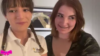 Daddys Double Schoolgirl Selfie Video - Dakota Marr