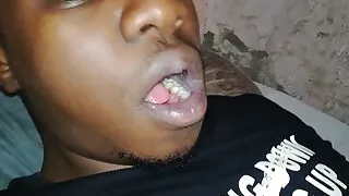 Ebony teen shows himself some love