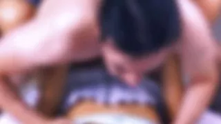 The exchange student was a busty and voluptuous girl who never ceased to surprise him at every encounter.