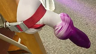 Drachenboi reitet auf Fuxi dem Werwolf