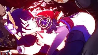 Genshin Impact Raiden Shogun x Hilichurl