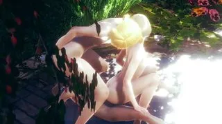 Yaoi Femboy - Three sexy and horny femboys in a threesome