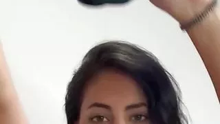 Sexy college girl skips class to have some fun - Santica Mahito