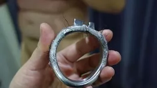 Chastity cage pain open