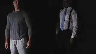 BoyForSale - Bear daddy spanks and fingers horny jock bottom