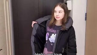 It's good that my girlfriend is always late, I have time to fuck her friends.