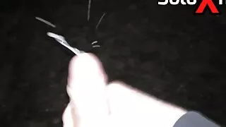 Dirty moan and masturbation and quickly in public cum - Soloxman