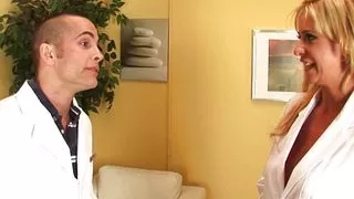 MILF Doctor Phyllisha Anne Visits The Doctor For A Thorough