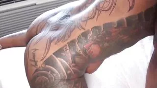 BAREBACKTHATHOLE Bryan Knight Fucks Black Donte Oxun in 3way