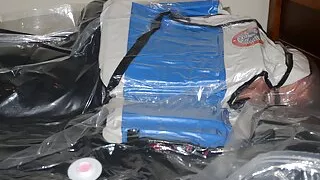 Feb 12 2023 - VacPacked under heavy neoprene sheeting with my karate hockey & baseball chesties