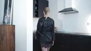 Blonde Women, Fingering, Homemade porn, Husband, Lingerie, Milf Sex