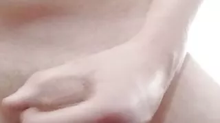 Lazy wank at home after work (big load) #16