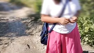 Filipina Senior High School Student Fucked Outdoor