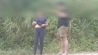 Horny Filipino Couple fucks in Public Voice Over + Shoutout