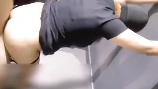 Risky Horny Filipina Suck and Fuck in A Public Fitting Room EATS CUM PART 1