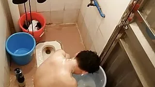 classmate bathing in school 14