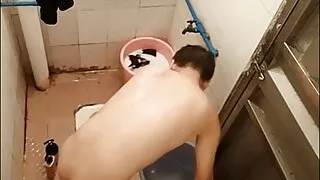 classmate bathing in school 17