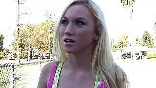 Sexy College Girl Madison Scott Pickup and Fuck by Stranger