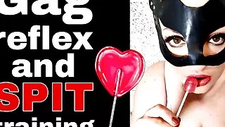Femdom FLR Spit Gag Spitting Dildo Slave Humiliation Facesitting Orgasm OTK Spanking Milf Stepmom