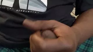 Sunday Cum day, licking my load