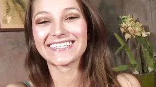 PORNSTARPLATINUM Brunette Dani Daniels Pussy Plays With Toys