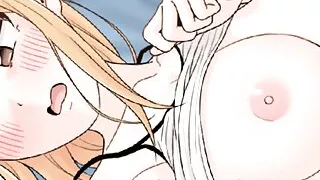 Ihre riesigen Titten machen meinen Schwanz hart - comic