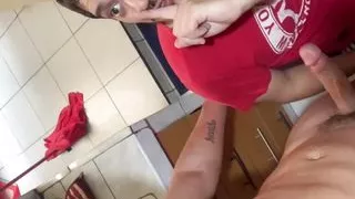 This is life with a totally straight guy , always horny and always wants to  get his dick suck