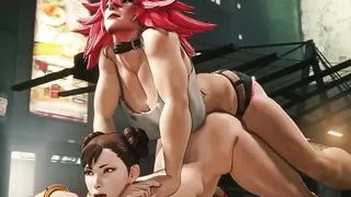 Poisons HUGE Futa Dick Bulging Chun-Li.