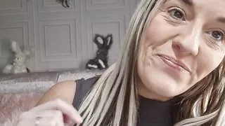 Mom filming Herself getting dressed