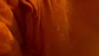 Close up throbbing orgasm