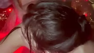 Hot teen getting fucked really HARD in the bathtub