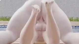 Futa Zarya Fucking Tracers Tight Ass While Her Girlfriend Watches