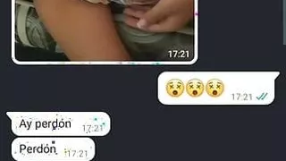 Talking With My Ass Secretary On Whatsapp