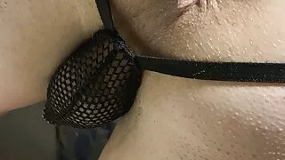 Femboy sissy ass enjoying anal dildo insert