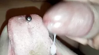 Some Cumshots And Cum Swallows! - Italian Amateur Mr. Big