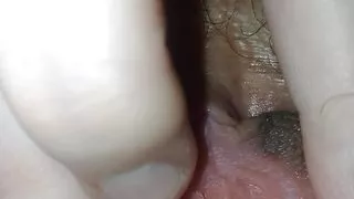 hot girl fingering sexy hairy pussy