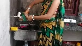 Jiju and Sali Fuck Without Condom In Kitchen Room (Official Video By Villagesex91 )