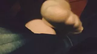 FootJob and Ballbusting in Public Place! CBT Femdom BDSM