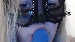 Fucking my dildo while pretending its your cock