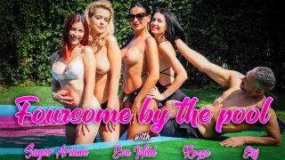Foursome By The Pool - VRixxens