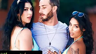 MOMMY'S BOY - Latina Stepmom Queenie Sateen and BFF Vanessa Sky Take Turns With Stepson's Big Dick!