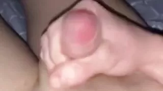 Male mastrubation with cum