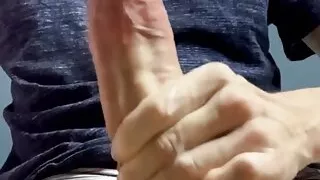 Massage my huge cock is very hot, I advise you to watch the video and don't forget to press the like button