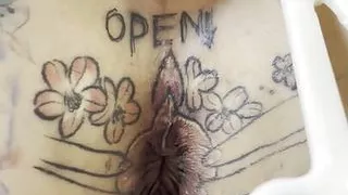 Piercing testicle_cock TATTOO slave_Korean elegant and sexy goddess 20230316