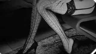 Squirting Temptation in Sexy Lace Lingerie