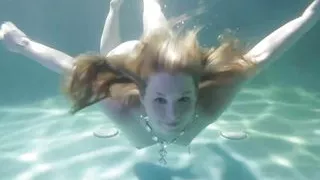 Meat Milking Mermaid Sunny Lane Drains Dick Underwater!